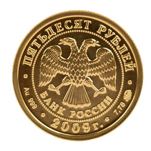 Russland/GOLD - 50 Rubel 2009,