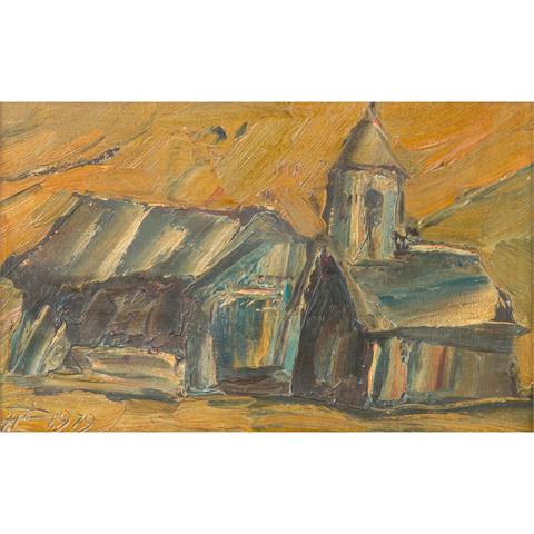 DANLER, HERBERT (1928-2011) "Dorfkirche"