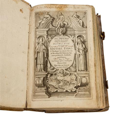 MATTHIA FABRO "Concionum Opus Tripartitum Pluribus In Singula Evangelia Argumentis Instructum - 1631"