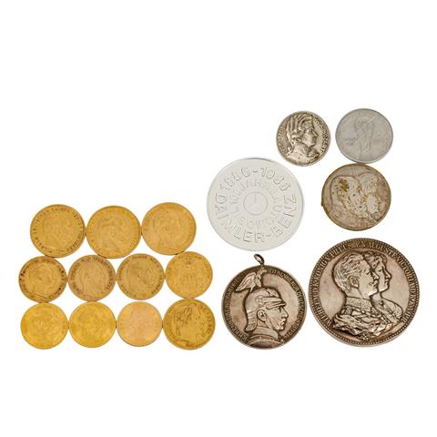 Gemischtes Konvolut Münzen & Medaillen