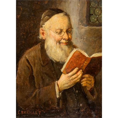 EHRHART, C. (Maler/in 20. Jh.), "Lesender Rabbiner",