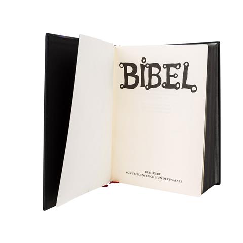 HUNDERTWASSER, FRIEDENSREICH (1928-2000) „Hundertwasser-Bibel“,
