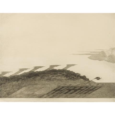 WEWERKA, STEFAN (1928-2013), "Abstrahierte Landschaft",