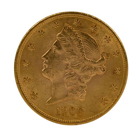 USA/GOLD - 20 Dollars 1900,