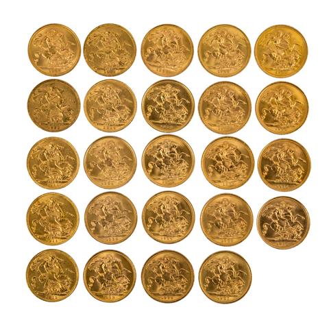 GB/GOLD - 24 x 1 Sovereign,