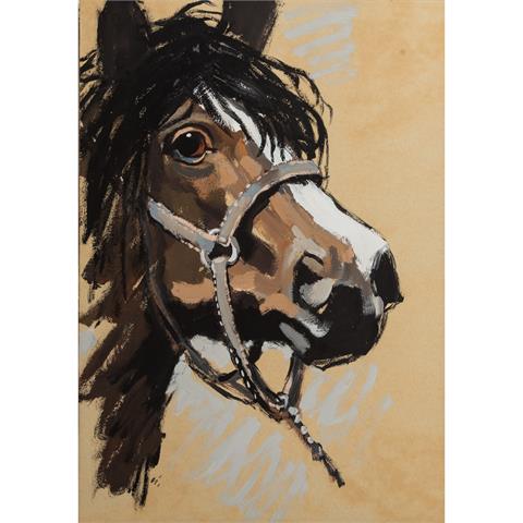 WITTLER, HEINZ (1918-2004) "Pferd"