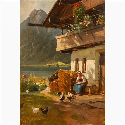 MALI, CHRISTIAN (1832-1906), "Achensee",