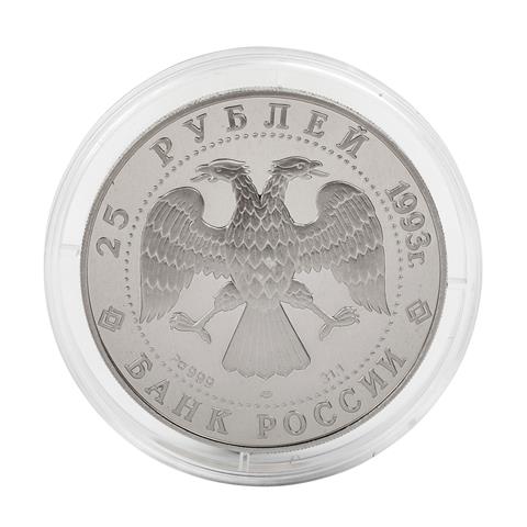Russland/PALLADIUM - 25 Rubel 1993