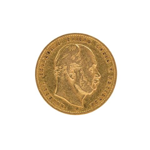 Preussen/GOLD - 10 Mark 1872 B,
