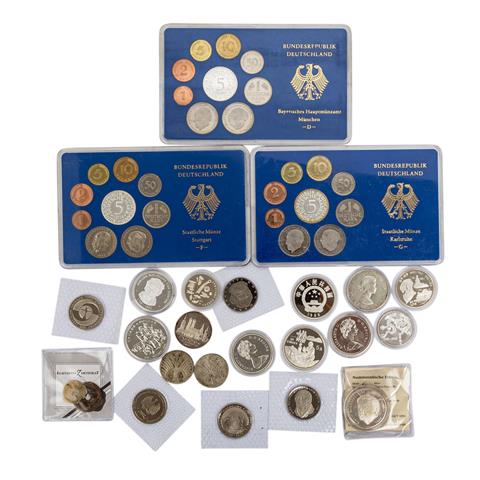 Münzen und Medaillen, mit SILBER  -