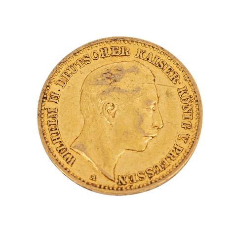 Preussen/GOLD - 10 Mark 1904 A