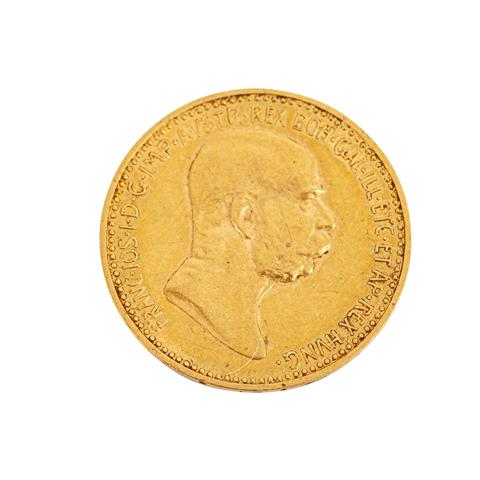Österreich/GOLD - 10 Kronen 1909,