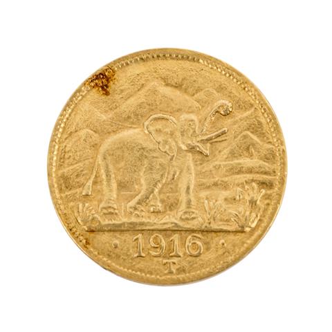 Deutsch-Ostafrika/Gold - 15 Rupien 1916/T,