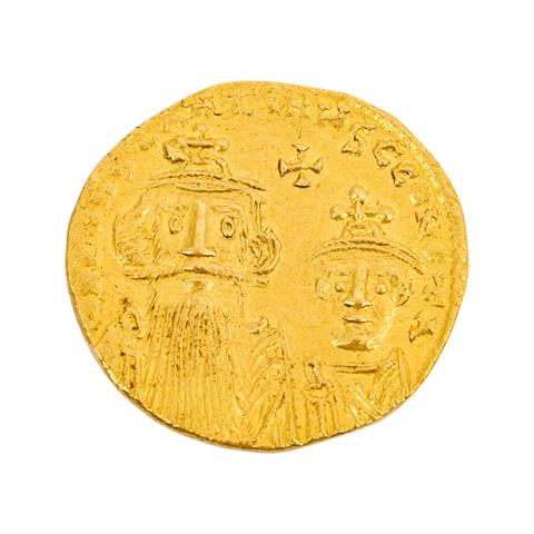 Byzantinisches Reich - Goldsolidus 7.Jh.n.Chr.,/Konstantinopel,