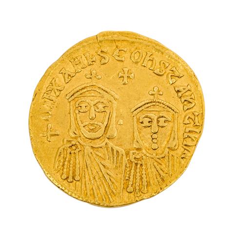 Byzantisches Reich - Goldsolidus 1.H. 9.Jh.n.Chr., Theophilos,
