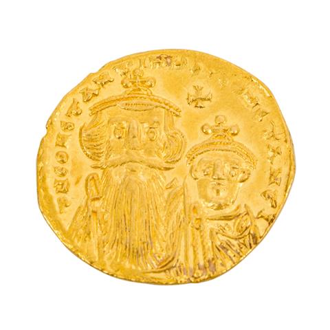 Byzantinisches Reich - Goldsolidus 7.Jh.n.Chr. /Konstantinopel,