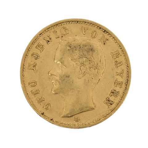 Bayern/GOLD - 20 Mark 1895 D