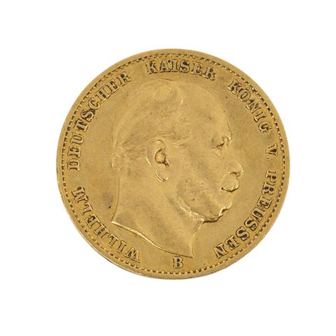Preussen/GOLD - 10 Mark 1877 B