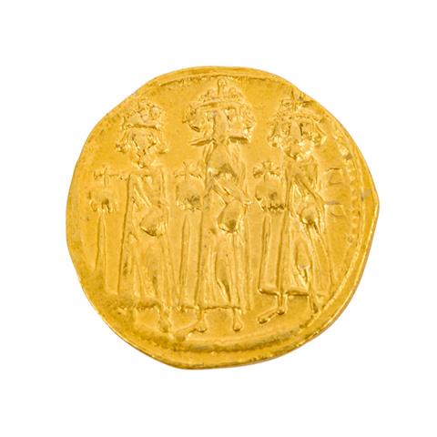 Byzantinisches Reich - Goldsolidus 1.H. 7.Jh.n.Chr./ Konstantinopel,