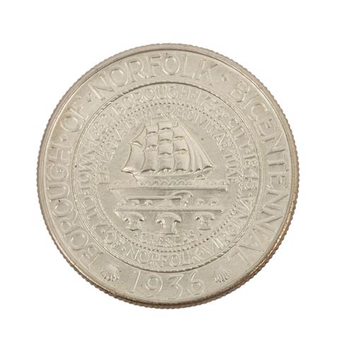 USA - 1/2 Dollar 1936, Norfolk, vz./f. st.