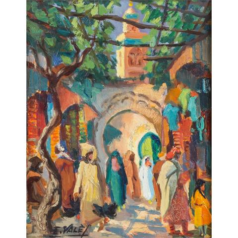 VALES, EDMOND (1918-2001), "Eingang zu orientalischer Stadt",