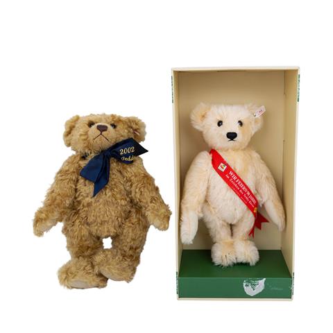 STEIFF zwei Teddybären aus Sondereditionen, 1994-2002,