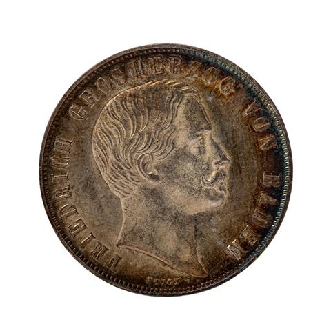 Deutsches Kaiserreich / Baden - 1 Gulden 1863,