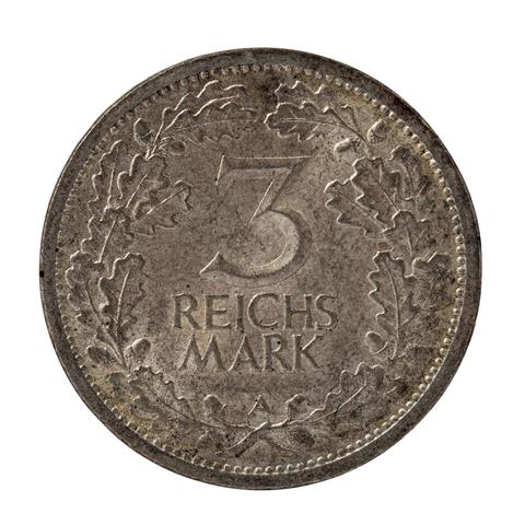German Reich - 3 Reichsmark 1931/A,