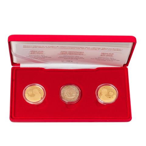 Monaco Gold Edition - bestehend aus 1 x Monaco - 2 € 2011,