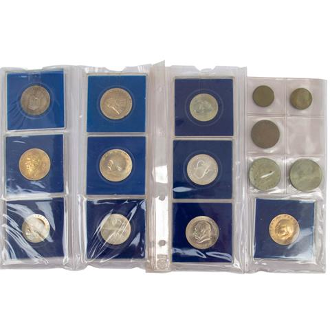 DDR - 15 Münzen, Anfänge der DDR Gedenkmünzenprägung