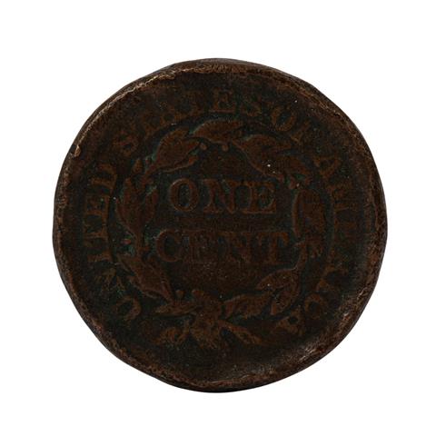 USA - 1 Cent 1854, Liberty Head,