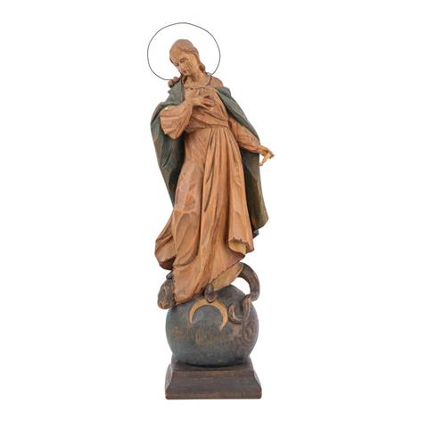 MONOGRAMMIST MW (Bildschnitzer 1. Hälfte 20. Jh.), "Maria Immaculata",
