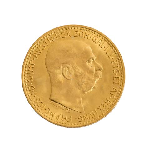 Österreich/GOLD - 10 Kronen 1912/NP, Franz-Joseph,