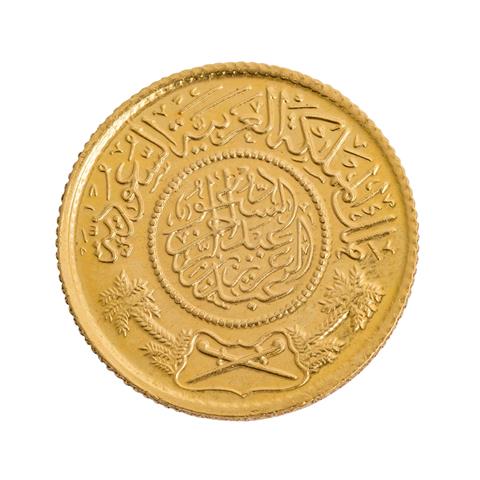 Saudi-Arabien/GOLD - 1 Guinea 1950,