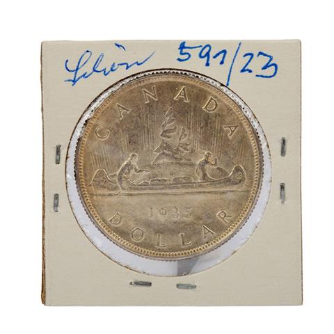 Kanada - 1 Dollar 1935, 25jähr. Regierungsjubiläum von Georg V.,