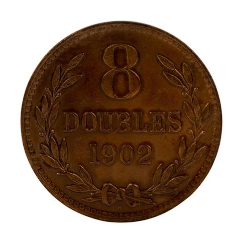 Britische Kanalinseln / Guernsey - 8 Doubles 1902