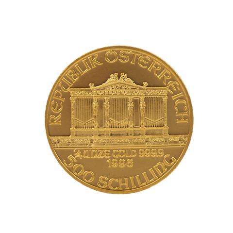 ÖSTERREICH,  Wiener Philharmoniker Gold - 1/4 oz GOLD