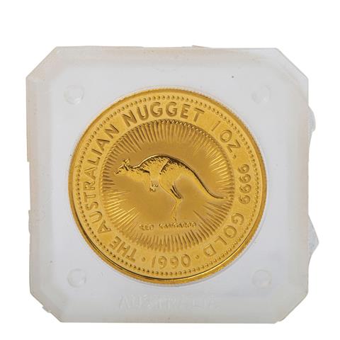 AUSTRALIEN - 100 $ Nugget 1 oz 1990 /GOLD
