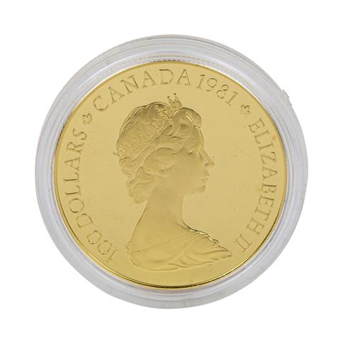 Kanada/GOLD - 100 Dollars 1981,