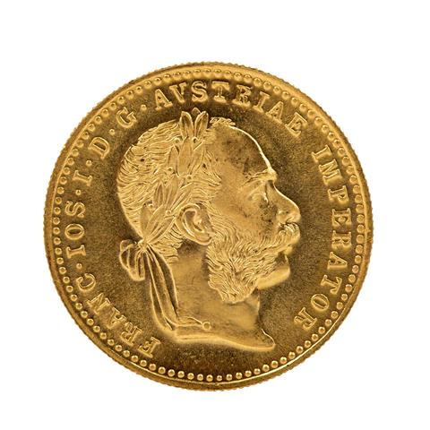 Österreich/GOLD - 1 Dukat 1915 NP,