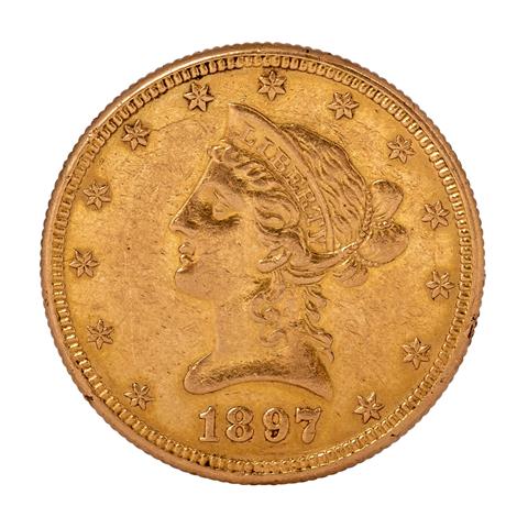 USA/GOLD - 10 Dollars 1897