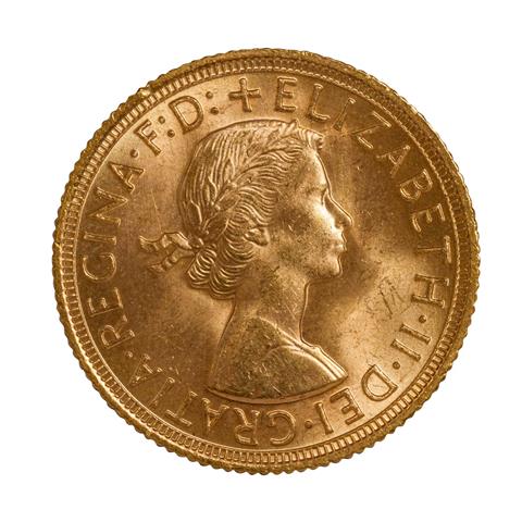 GB/GOLD - 1 Sovereign 1958