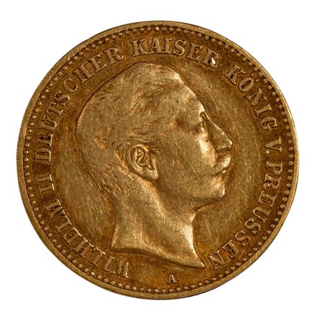 Preussen/GOLD - 10 Mark 1898 A,