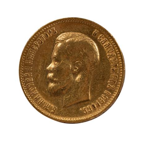 Russland/GOLD - 10 Rubel 1899 r,