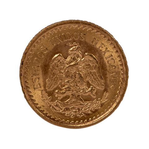 Mexiko - 2,5 Pesos 1945, Hidalgo, Gold,