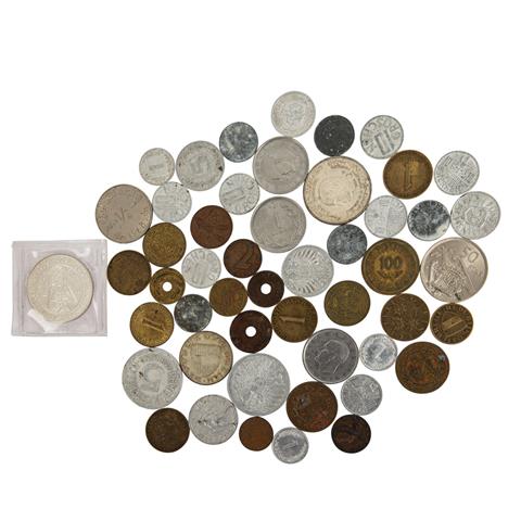 Österreich / Türkei, Kleinlot von ca. 50 Münzen,