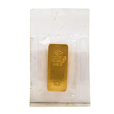 GOLDBARREN 20 g, Hersteller DEGUSSA,