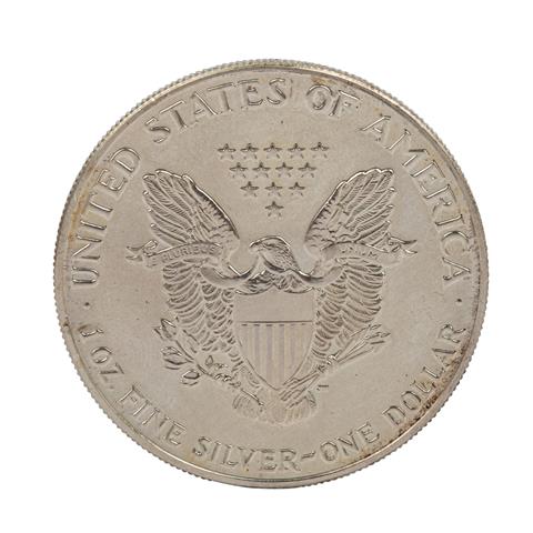 USA/SILBER - 1 Dollar 1992, Liberty,