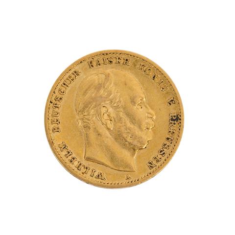 Preussen/Gold - 10 Mark 1872/A,
