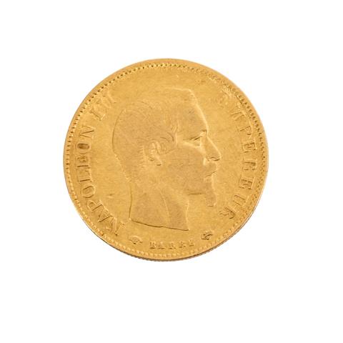 Frankreich - 10 Francs 1859, Napoleon III.,